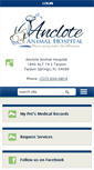 Mobile Screenshot of ancloteanimalhospital.com